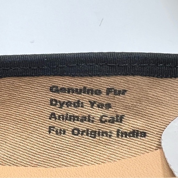 6W 6 WIDE Hush Puppies Women's Sadie Leather Leopard Slip On Loafers Shoes Flats - Picture 14 of 15